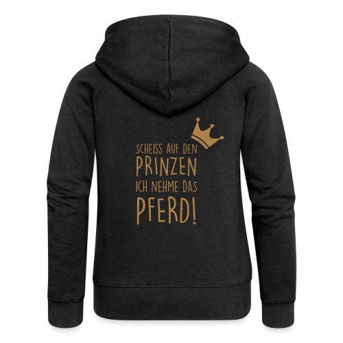 Vorschau: Prinz Pferd - Frauen Premium Kapuzenjacke