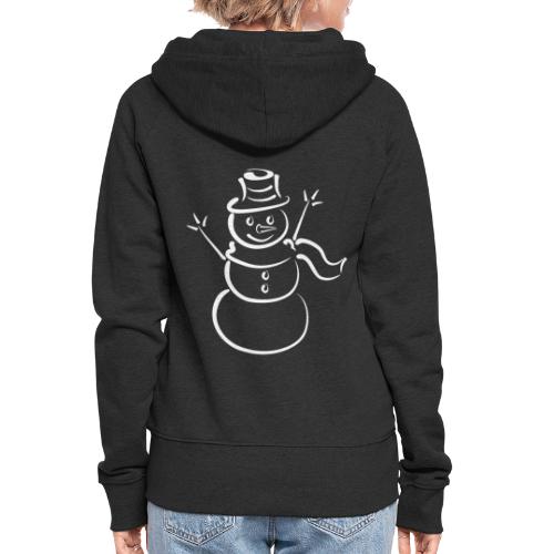 Snowman - Frauen Premium Kapuzenjacke