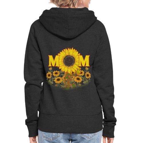 Mom Mother's day Sunflower Muttertag Mama Mutti - Frauen Premium Kapuzenjacke