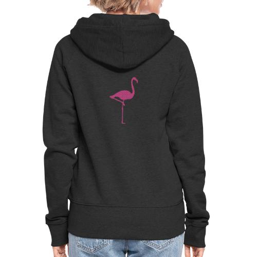 Flamingo Pink - Frauen Premium Kapuzenjacke