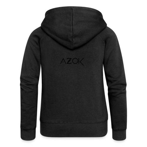 Azok-Esport logo svart - Women's Premium Hooded Jacket