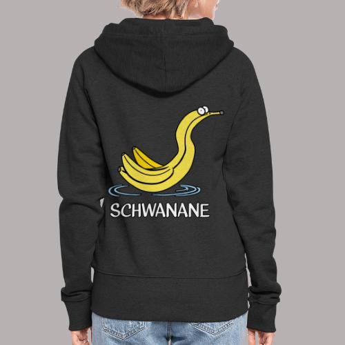 Schwanane - Frauen Premium Kapuzenjacke
