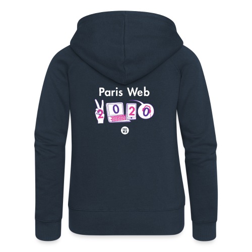 Paris Web 2020 - Veste à capuche Premium Femme