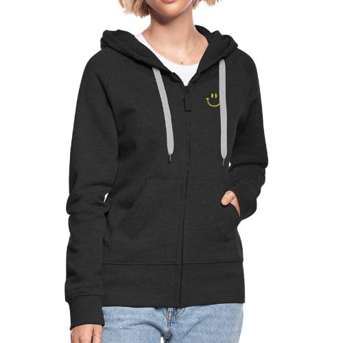 Smilie with PTB Logo - Women's Premium Hooded Jacket