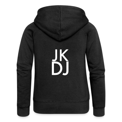 JK DJ BASIC LOGO - Women's Premium Hooded Jacket