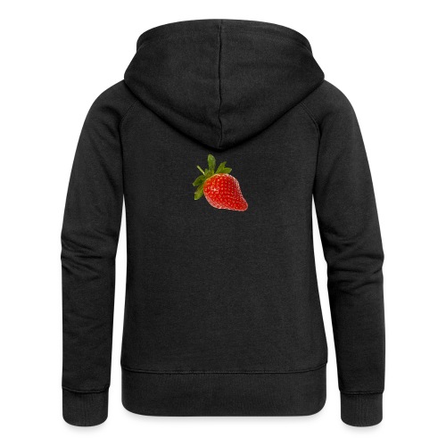 Erdbeere - Frauen Premium Kapuzenjacke
