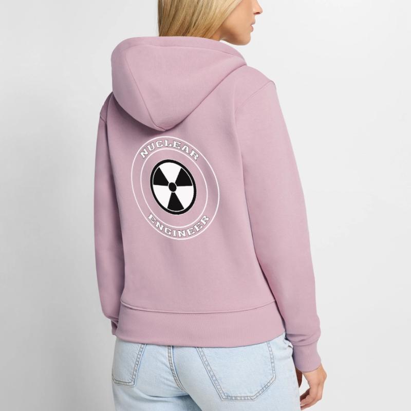 Nuclear Engineer Gift, Nuclear Engineering Shirt Women's Premium Organic Zip Hoodie