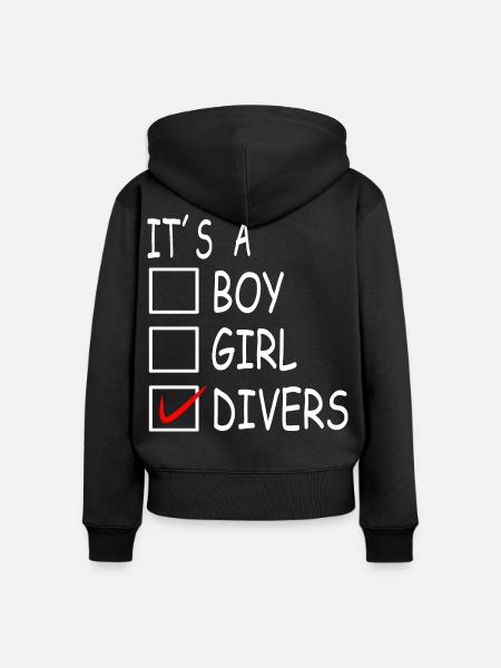 Divers Transgeschlechtlichkeit - Frauen Premium Bio Zip Hoodie - Schwarz