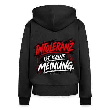 Frauen Premium Bio Zip Hoodie