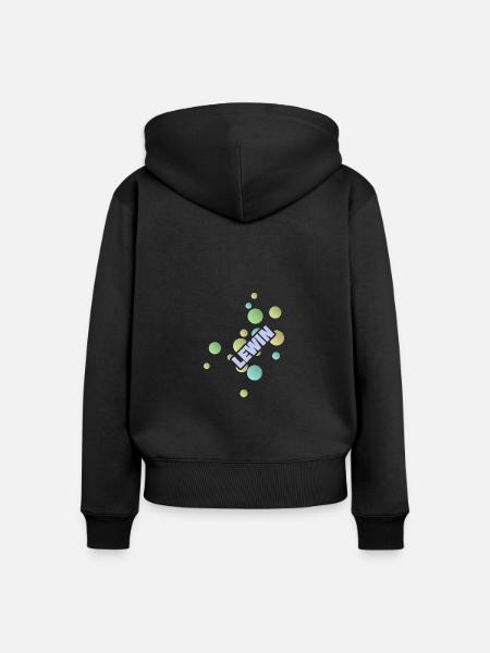 Fachhochschule Lewin - Frauen Premium Bio Zip Hoodie - Schwarz