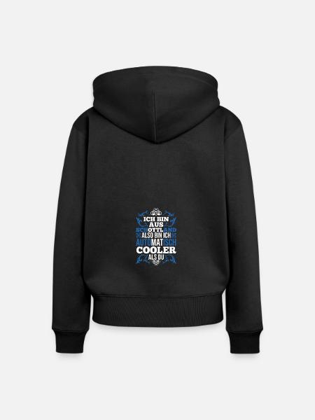 Schotten Schottisch Schottland - Frauen Premium Bio Zip Hoodie - Schwarz