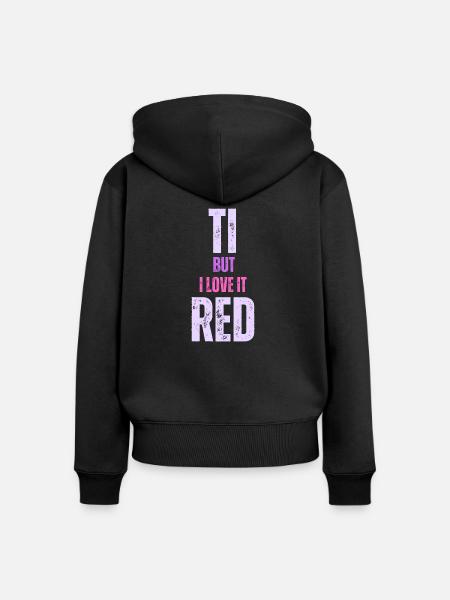 Die Eltern sind müde - Frauen Premium Bio Zip Hoodie - Schwarz