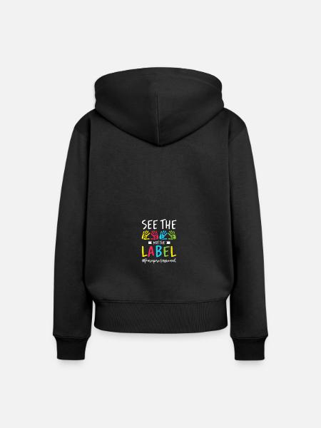 Lehrerassistent Paraprofessional Paraeducator - Frauen Premium Bio Zip Hoodie - Schwarz