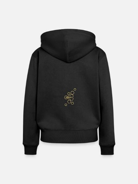 Name Anakin - Frauen Premium Bio Zip Hoodie - Schwarz