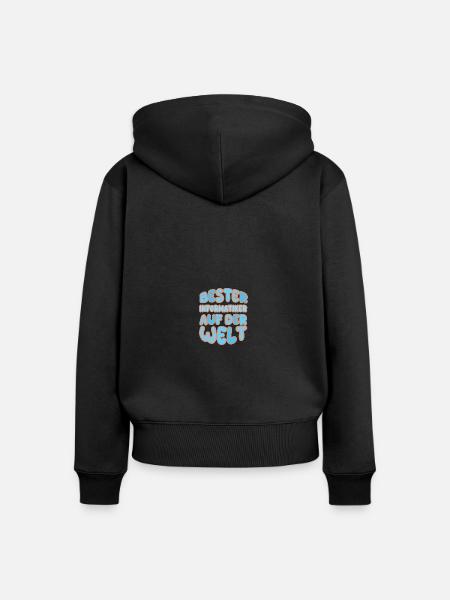 Geschenk für Informatiker - Frauen Premium Bio Zip Hoodie - Schwarz