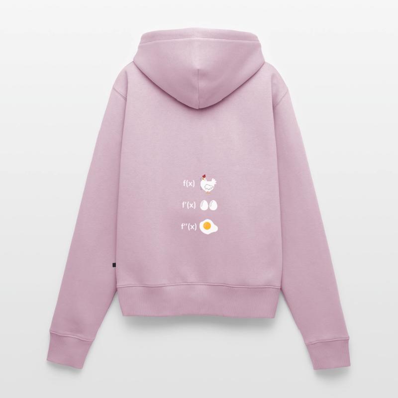 Derivation function chicken math Women's Premium Organic Zip Hoodie