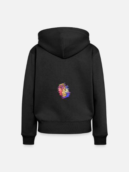 Geschenk für Cedric - Frauen Premium Bio Zip Hoodie - Schwarz