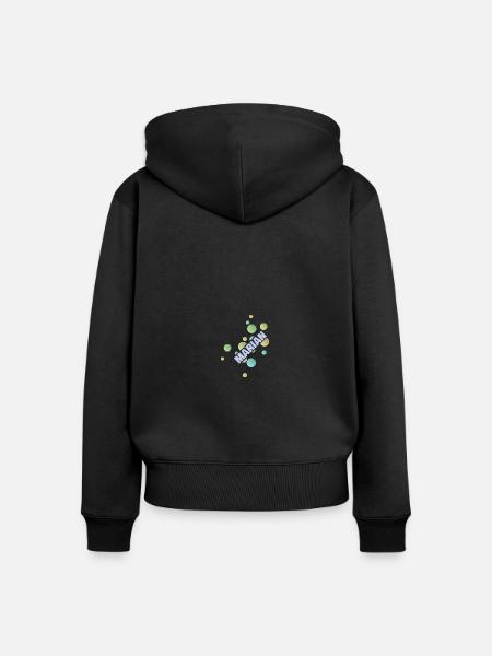 Marian als Fachhochschule - Frauen Premium Bio Zip Hoodie - Schwarz
