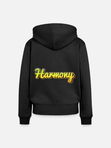 Harmonie - Frauen Premium Bio Zip Hoodie -
