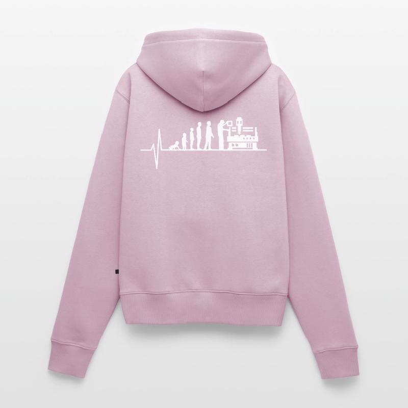 Cutting machine operator Evolution Women's Premium Organic Zip Hoodie