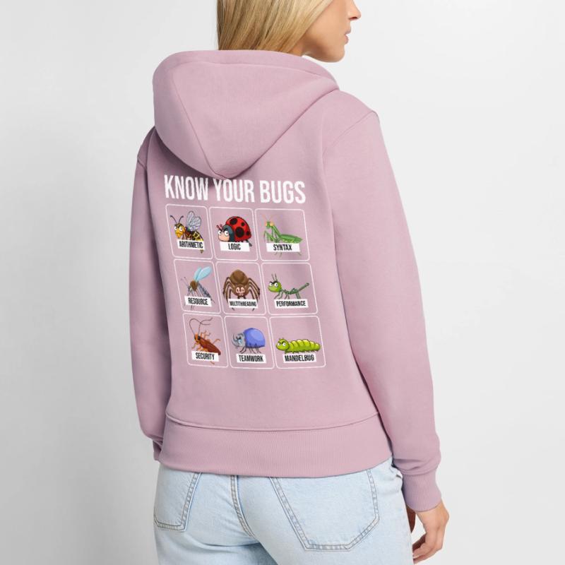 Got A New Error Progress Programmierer Coding Frauen Premium Bio Zip Hoodie