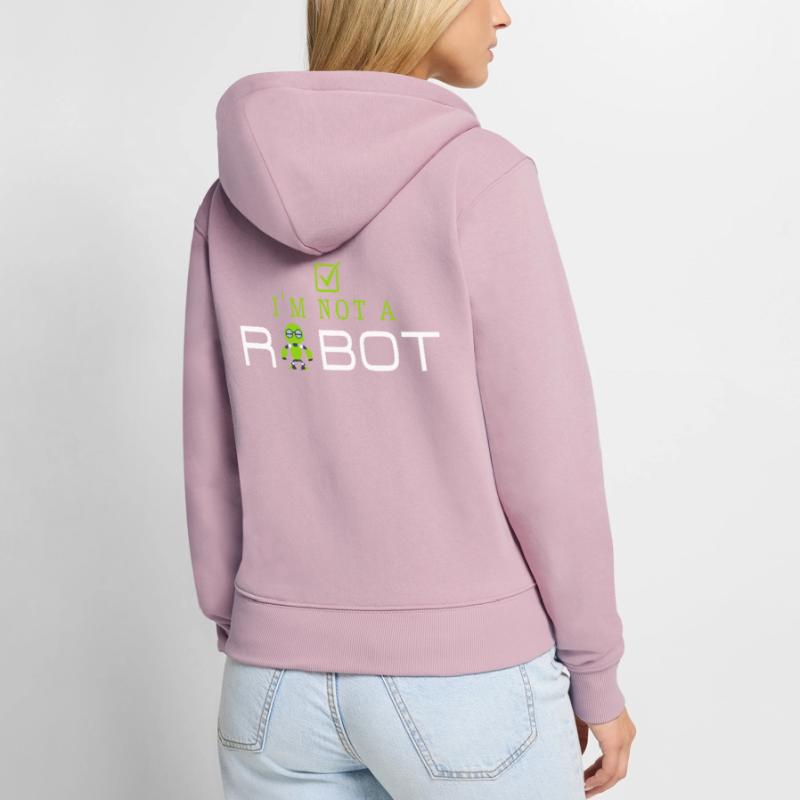 Computer scientist Programmer Computer Computer Women's Premium Organic Zip Hoodie