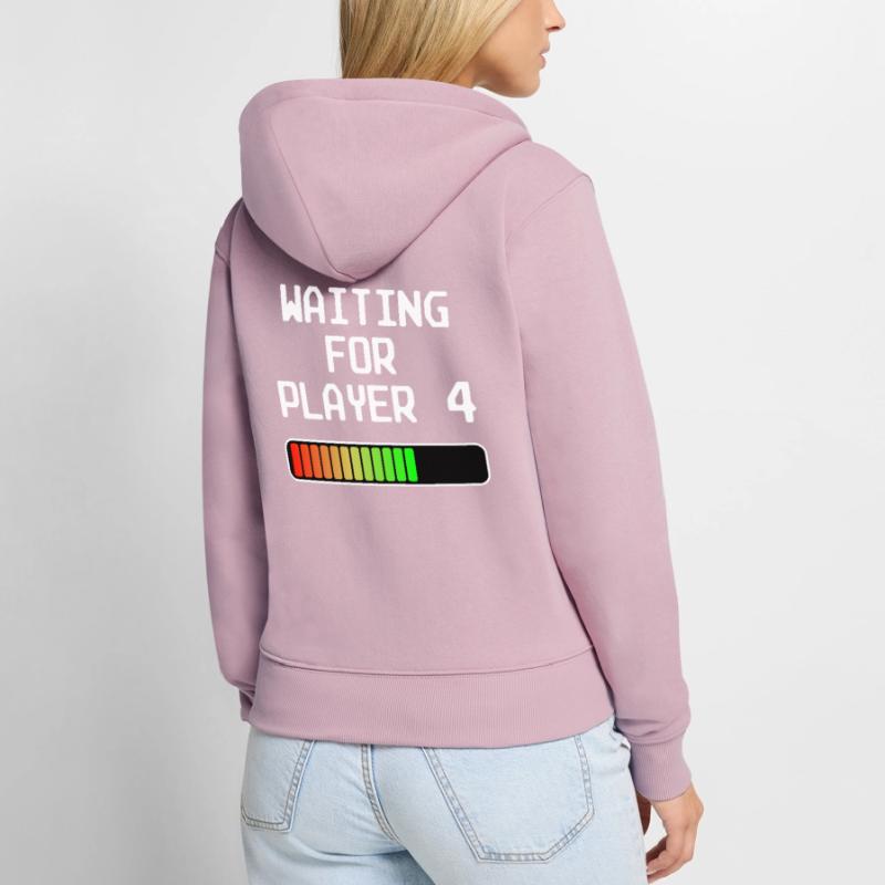 Werdender Vater Werdende Mutter Eltern Nachwuchs Frauen Premium Bio Zip Hoodie