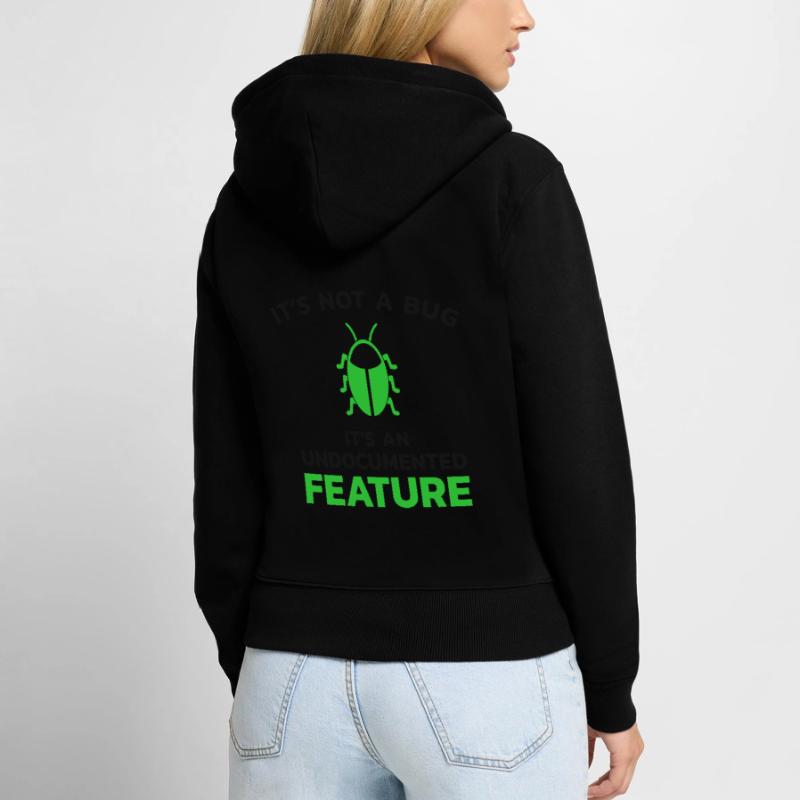 Programmer software developer computer science Women's Premium Organic Zip Hoodie