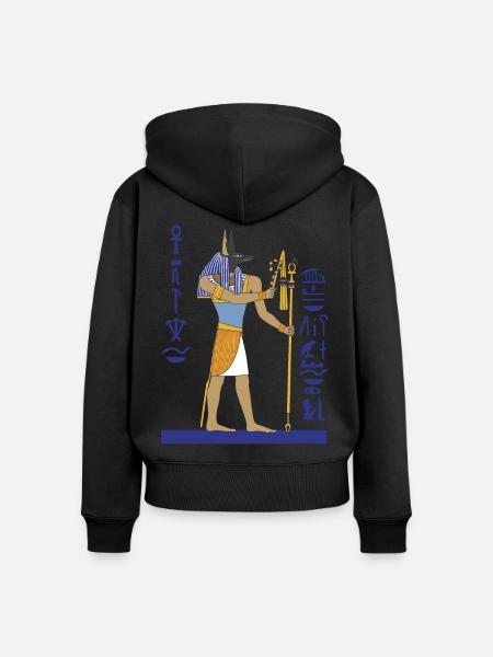 Anubis - Frauen Premium Bio Zip Hoodie -