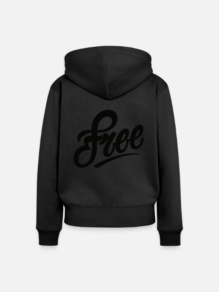 Free - Frauen Premium Bio Zip Hoodie -