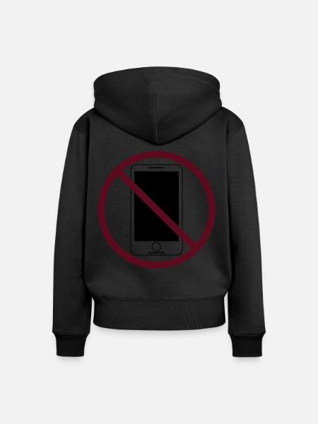 Smartphones - Frauen Premium Bio Zip Hoodie - 