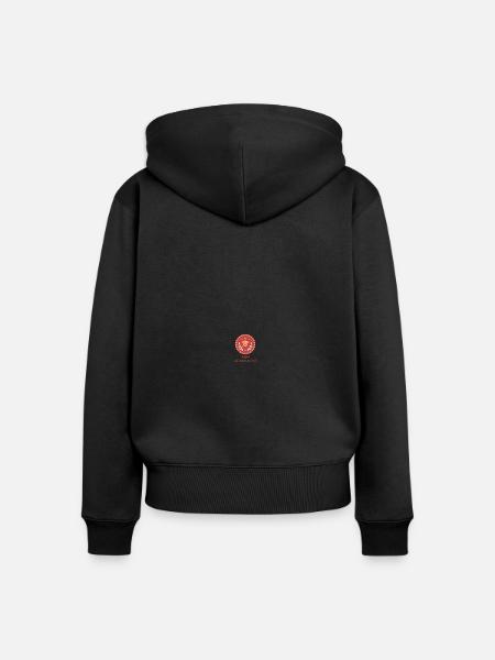 Top Graduate - Frauen Premium Bio Zip Hoodie - Schwarz