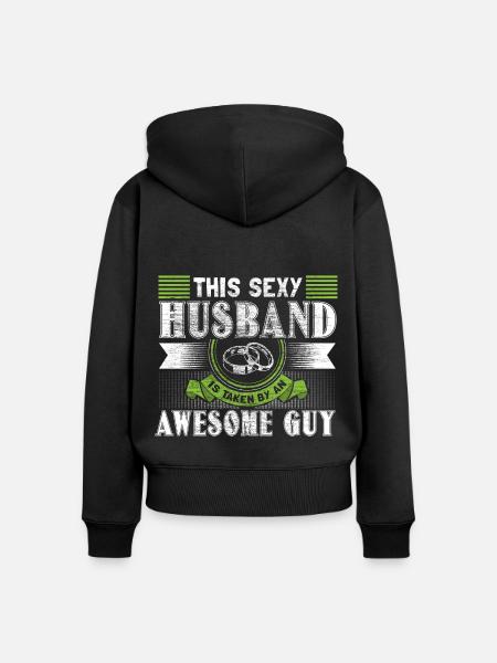 Homo Ehe Partnerschaft - Frauen Premium Bio Zip Hoodie - Schwarz