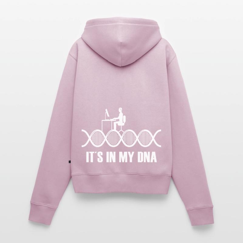 Programmierer Entwickler Programmierer Programmieren IT Computer Frauen Premium Bio Zip Hoodie