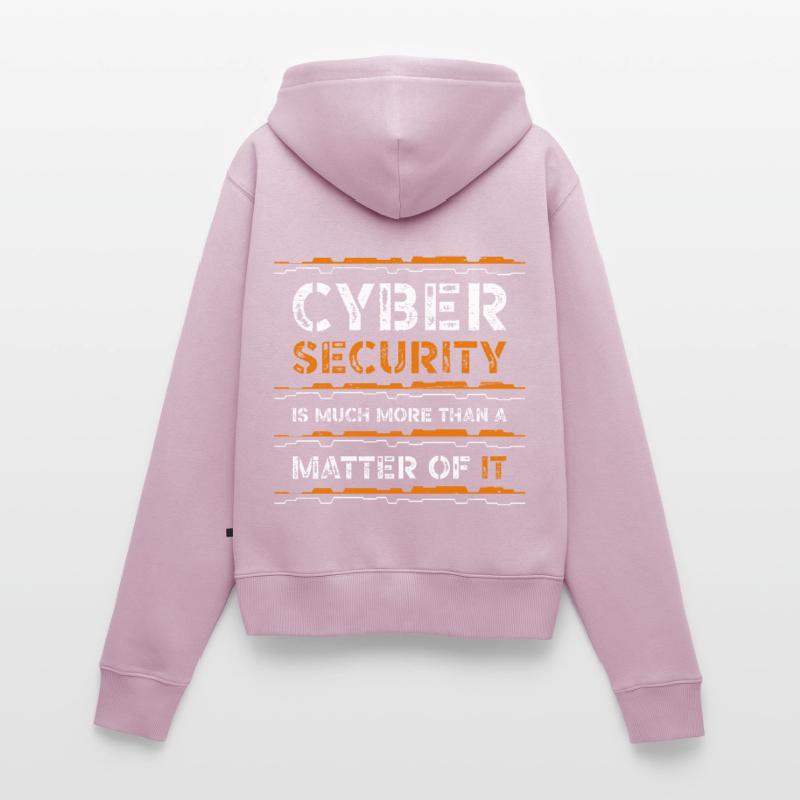 Codage Code de sécurité informatique Monkey Data Science Sweat à capuche zippé Premium bio Femme