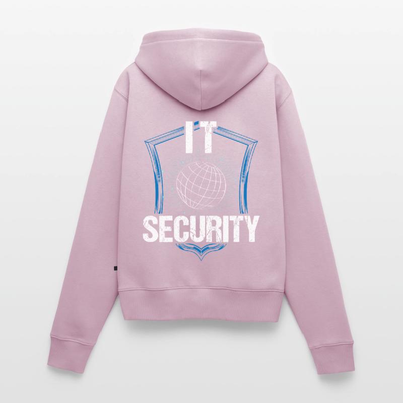 It Security Hack Hacker Hacking Cybersécurité Sweat à capuche zippé Premium bio Femme