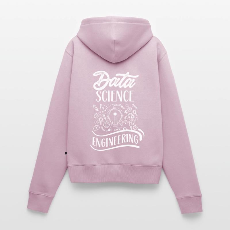 Data Science Data Science Data Data Analyst Women's Premium Organic Zip Hoodie