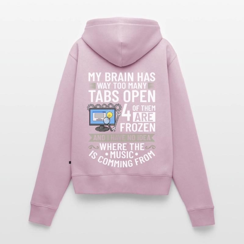 Software Development Software Developer Developer Women's Premium Organic Zip Hoodie