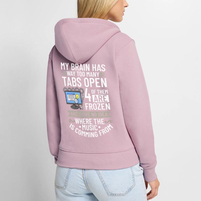 Software Development Software Developer Developer Women's Premium Organic Zip Hoodie
