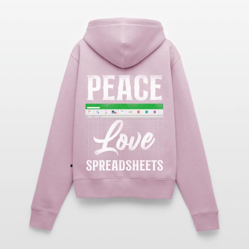Comptable Comptable Comptable Comptabilité Sweat à capuche zippé Premium bio Femme