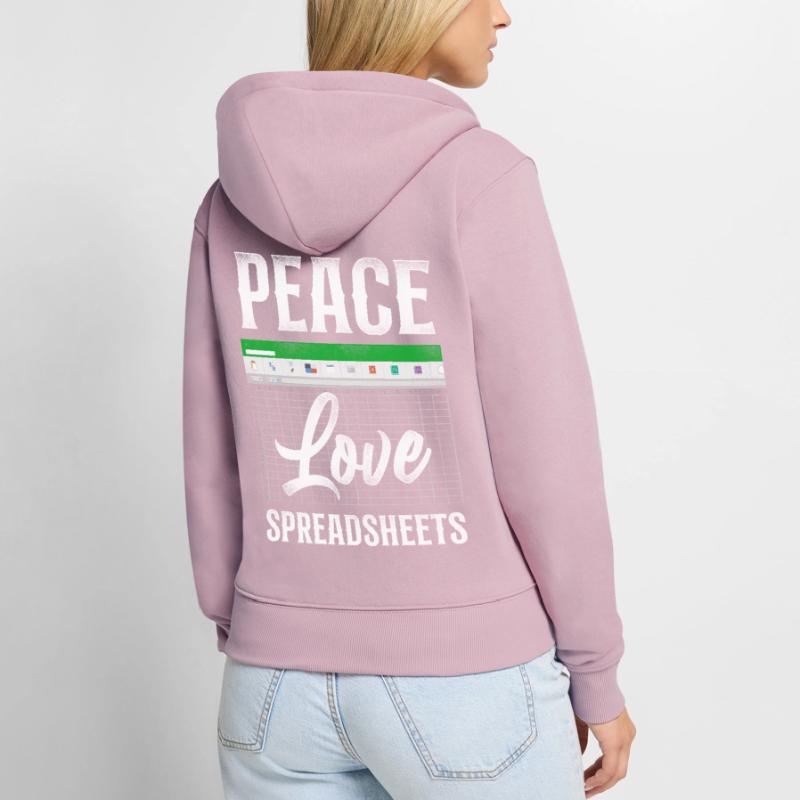 Comptable Comptable Comptable Comptabilité Sweat à capuche zippé Premium bio Femme