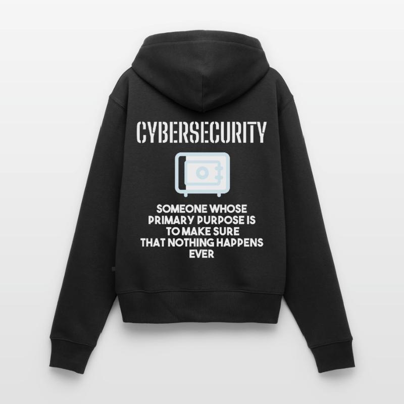 Cybersecurity - IT Security Computer Scientists Women's Premium Organic Zip Hoodie