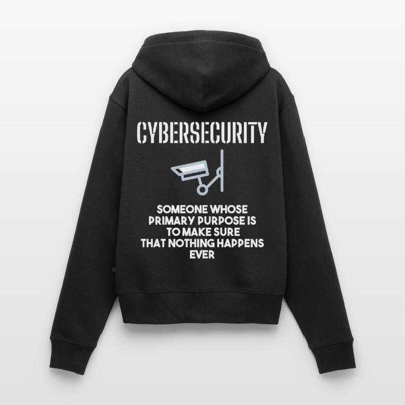 Cybersecurity - IT Security Computer Scientists Women's Premium Organic Zip Hoodie