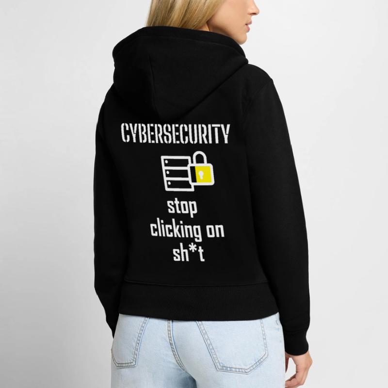 Cybersecurity - IT Security Computer Scientists Women's Premium Organic Zip Hoodie