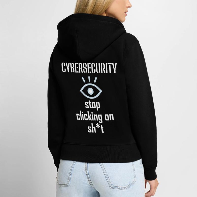 Cybersecurity - IT Security Computer Scientists Women's Premium Organic Zip Hoodie
