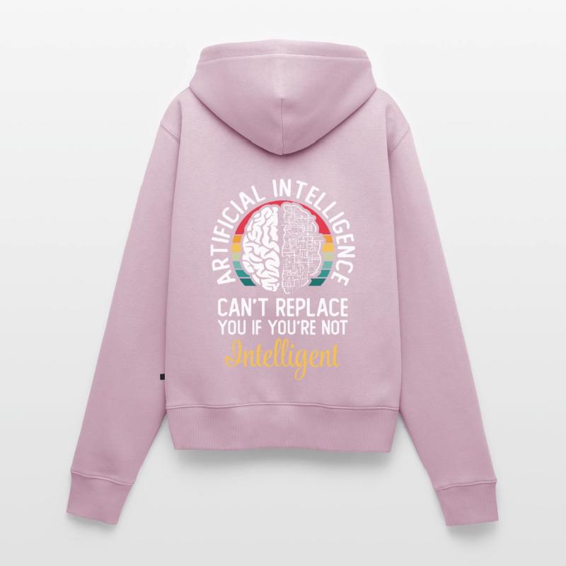 Artificial Intelligence Algorithm Brain Women's Premium Organic Zip Hoodie