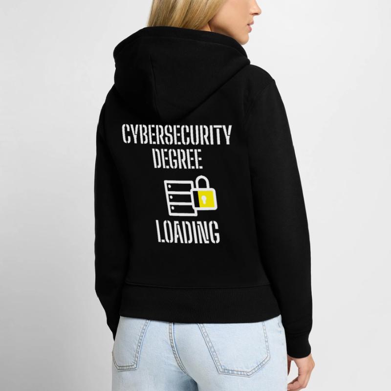 Cybersecurity - IT Security Computer Scientists Women's Premium Organic Zip Hoodie