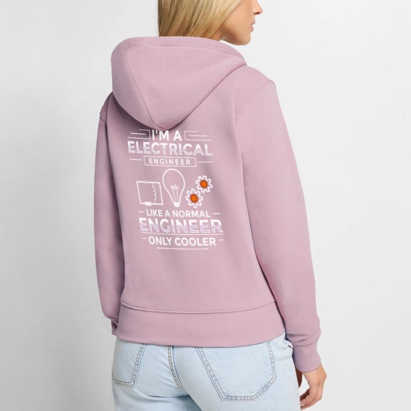 Electrical Engineering Engineer Research Development Women's Premium Organic Zip Hoodie