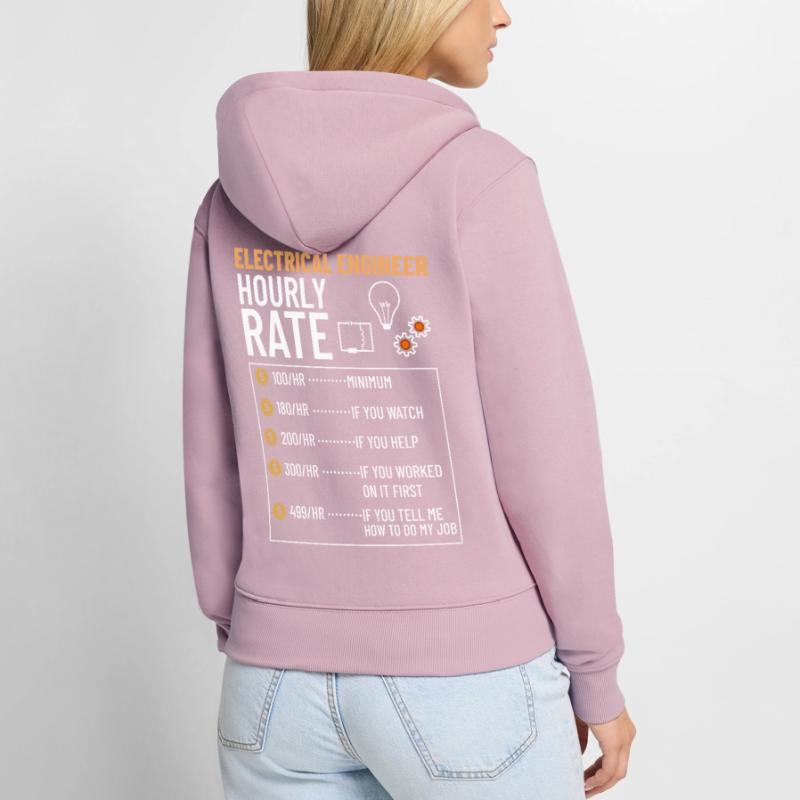 Electrical Engineering Engineer Research Development Women's Premium Organic Zip Hoodie