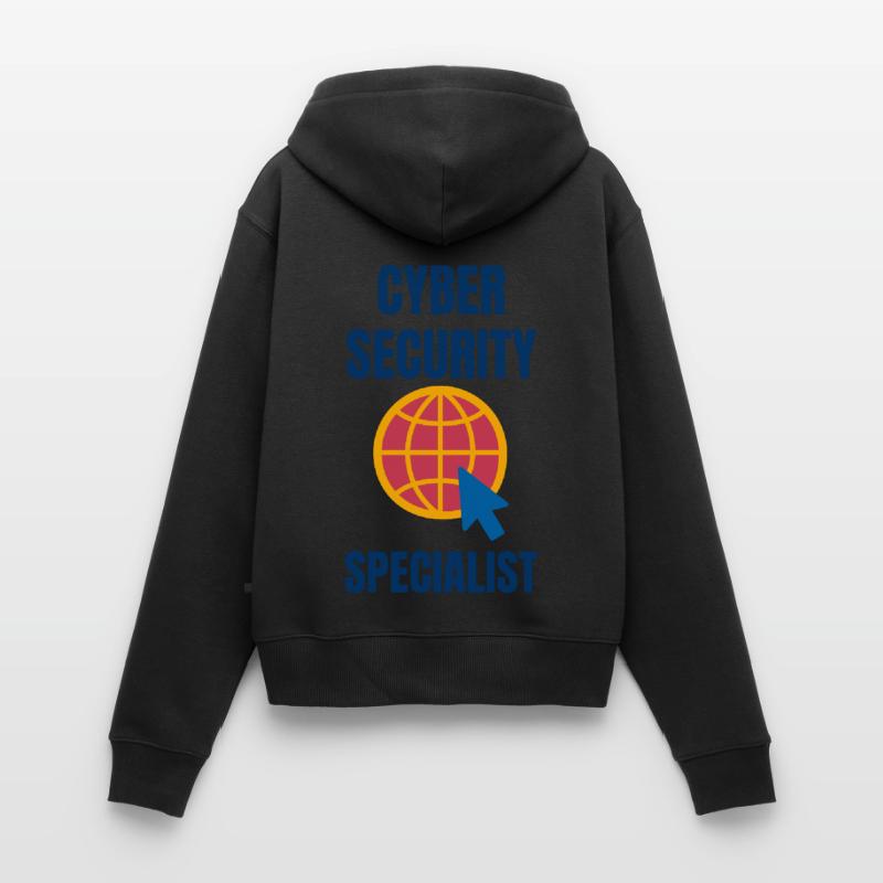 Cybersecurity - IT Security Computer Scientist Women's Premium Organic Zip Hoodie